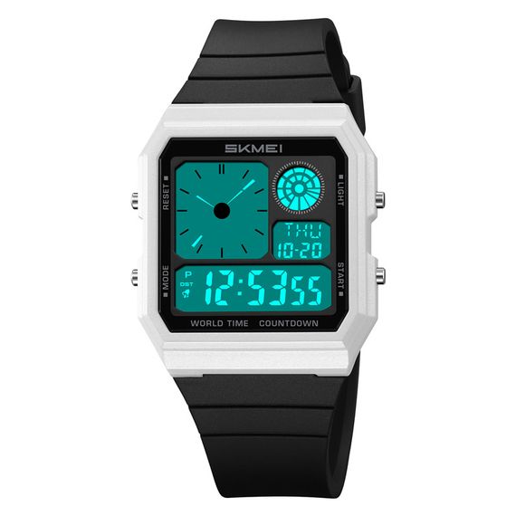Годинник наручний Skmei 2347WTBK White-Black | Зображення 1