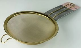 Сито з ручкою Olens Меш 102-1354 20 см золотисте