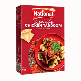 Суміш спецій для курки тандурі  Tandoori Chicken Mix 82г National 620514006826