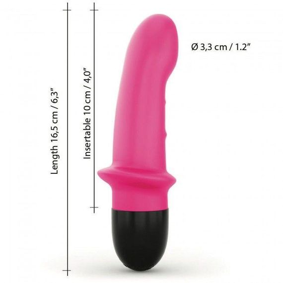 Вибратор Dorcel Mini Lover Magenta 2.0 перезаряжаемый, для точки G и массажа простаты sexstyle | Зображення 4