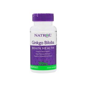 Гинкго Билоба Natrol Ginkgo Biloba 120 mg 60 Caps