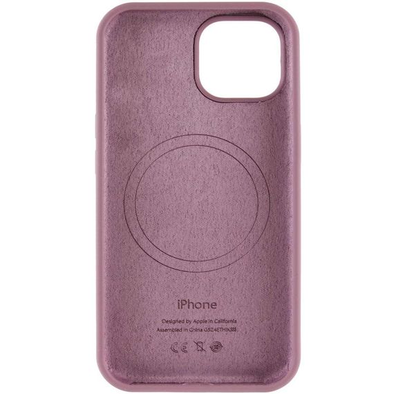 Чохол Silicone Case Full Protective (AA) with MagSafe для Apple iPhone 14 Plus (6.7") Ліловий / Lilac Pride | Зображення 2