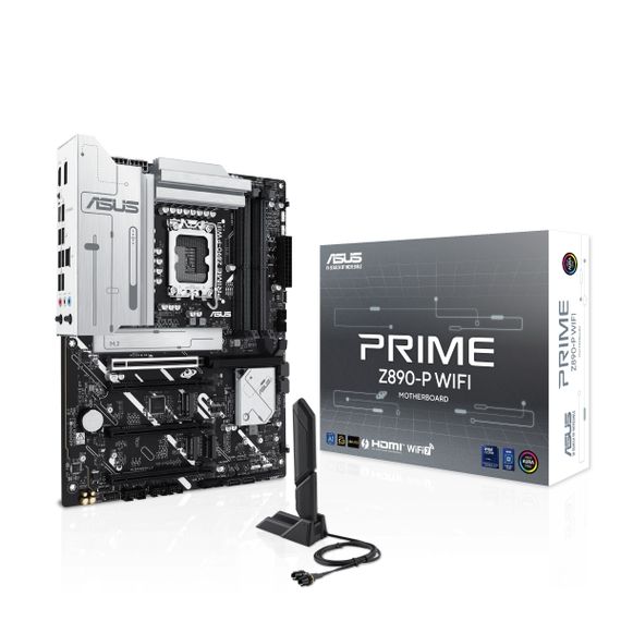 Материнcкая плата ASUS PRIME Z890-P WIFI s1851 Z890 4xDDR5 M.2 HDMI DP Wi-Fi BT ATX 90MB1I70-M0EAY0 | Зображення 8