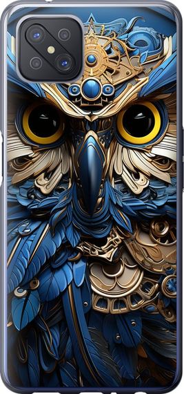 Чехол на Oppo A92S Сова v2 "5649u-1926-17620"
