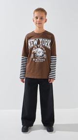 Джинси однотонні для хлопчика MOYABERLA 25602 152 см Чорний shop (2000999172793)