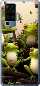 Чехол на Vivo X50 Pro Жабки "5656u-1956-17620"