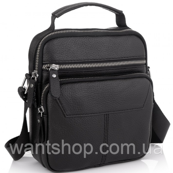 Мужская сумка-барсетка  через плечо кожаная Tiding Bag TM-79048