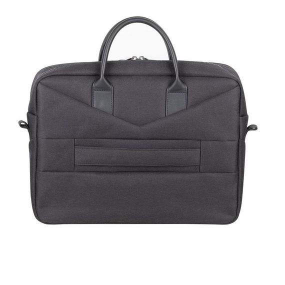 сумка  для ноутбука 15.6 RivaCase 8134 (Black) ECO чорна | Зображення 2