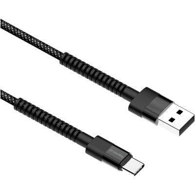 Дата кабель USB-C to USB-C 1.0m 2.4А black ColorWay (CW-CBUC063-BK) | Зображення 3