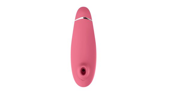 Вакуумний кліторальний стимулятор Womanizer Premium 2 - Raspberry, функції Autopilot та Smart Silenc | Зображення 1