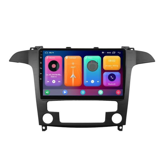 Штатна магнітола серії Cyclone C9 CPL під Ford S-MAX 1 2006-2015 (F1) (W2) 9 дюймів