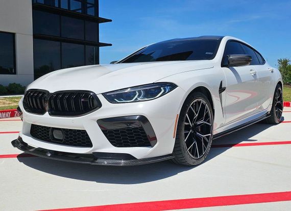 Накладка на передній бампер Сухий карбон (для F93) для BMW 8 cерія G14/G15/G16 2018- рр | Зображення 2