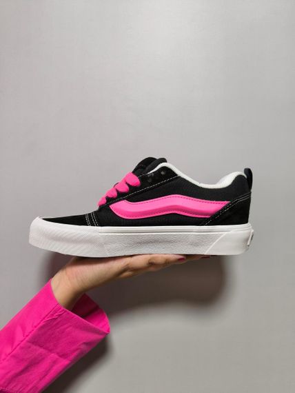 Кросівки Vans Knu Skool Black Pink весна / літо / осінь R174 40 25.5 | Зображення 6