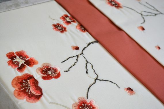 Постельное белье Maribor Elegance Poplin 200 х 220 см Sakura Krem | Зображення 2