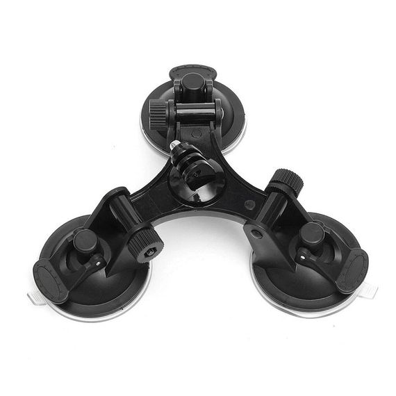 Кріплення PRIMO PR-02 потрійна присоска для екшн камер SJCAM, GoPro, Xiaomi, Eken, Geekam