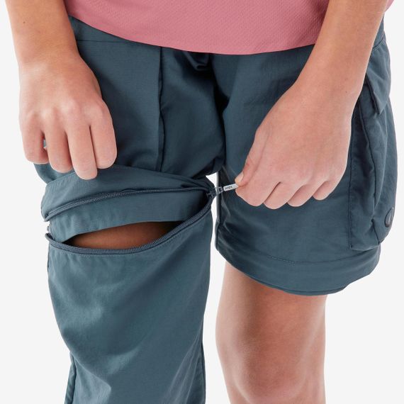 Штани модульні дитячі MH500 для гірського туризму блакитні - 14-15 р161-172 см | Зображення 2