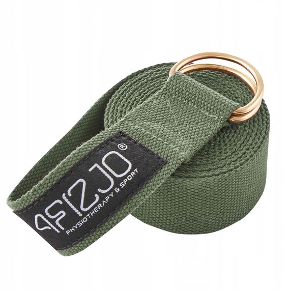 Ремінь для йоги 4FIZJO 300 см 4FJ0527 Olive (P-5907739318442) | Зображення 2