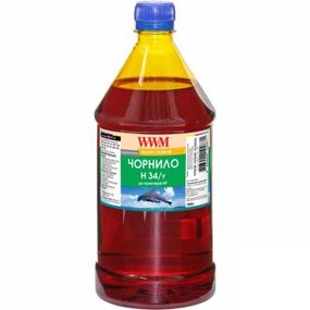 Чернила WWM HP № 22/134/136 1000г Yellow (H34/Y-4)