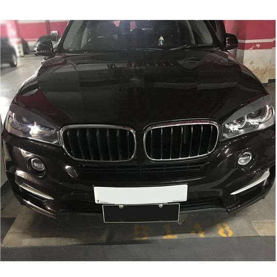 Вії на фари Сухий карбон V2 для BMW X6 F-16 2014-2019 рр | Зображення 2