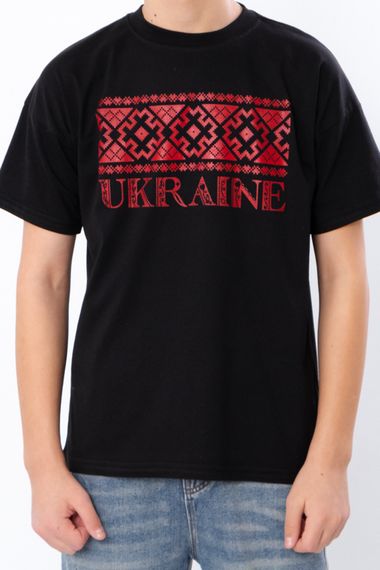 Футболка дитяча Носи своє 164 Чорний (p-14625-187007) | Зображення 4