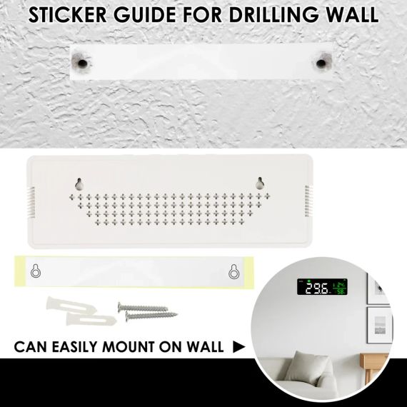 TK336PLUS — цифровий вимірювач рівня звуку з великим LED-екраном та функцією термогігрометра | Зображення 3