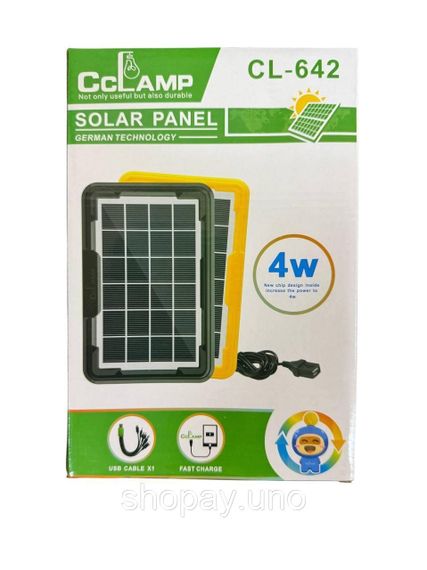 Солнечная панель батарея 4W CL-642