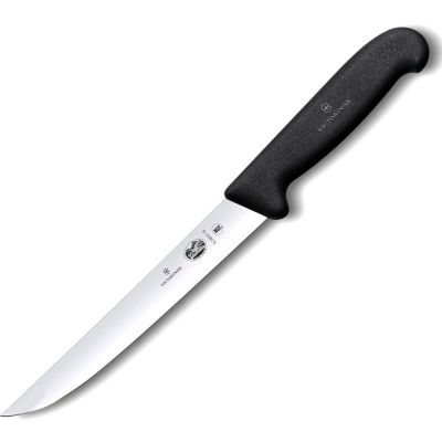Кухонний ніж Victorinox Fibrox Carving 18 см Black (5.2803.18) | Зображення 1