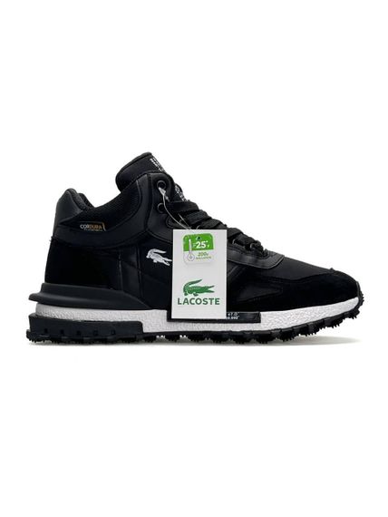 Зимние Мужские кроссовки New Lacoste Elite Active High Fur Black White (топ качество) A4867 45 29 - 29,5 см | Зображення 2