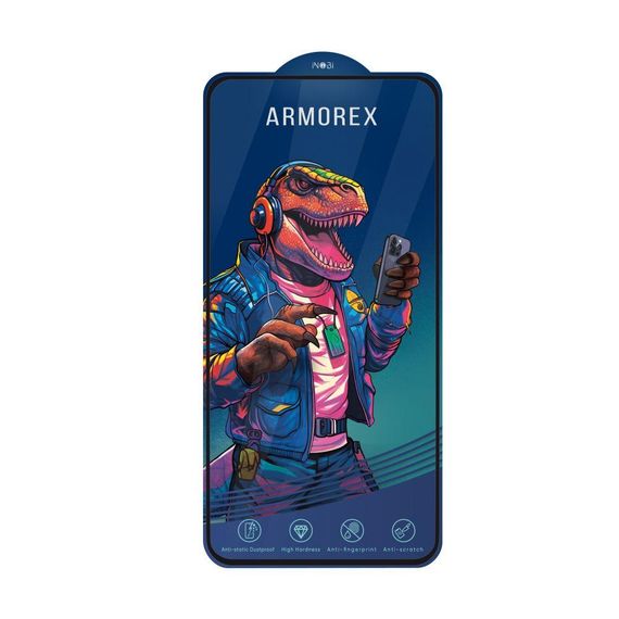Защитное стекло ARMOREX 5D High-Alum Antistatic for Xiaomi Redmi Note 12S/Note 11/Note 11s/Poco M5s/ Цвет