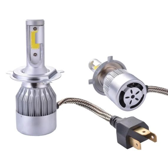 Светодиодные автомобильные LED лампы C6 H4 ближний 12-24В | Зображення 3
