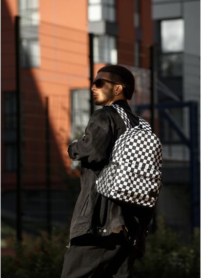 Чоловічий рюкзак Sambag BRIX PJT CLASSIC СHESS 40 х 27 х 15 см (11711719m)