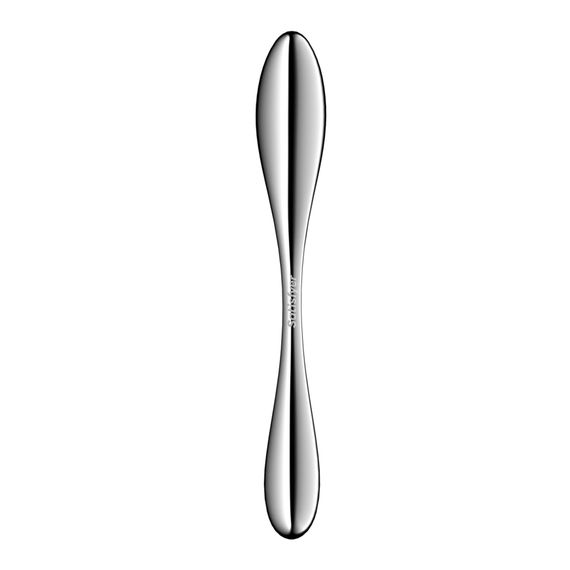 Металевий дилдо Satisfyer Star Force 3, двосторонній, можна нагрівати та охолоджувати, дуже важкий | Зображення 3