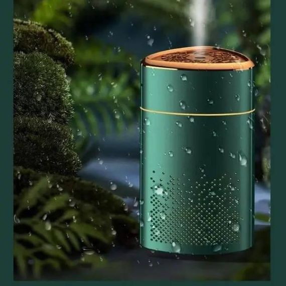 Зволожувач повітря з підсвічуванням Fog Humidifier 8496 Зелений