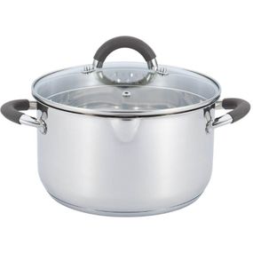 Кастрюля Gusto Silicon handles 20 см 3,6 л (GT-1102-20)