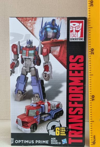 Трансформер Оптимус Прайм 28 см Оригинал Transformers Optimus Prime Hasbro Робот превращается в машину | Зображення 5