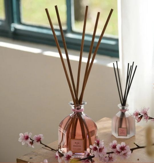 Rose & Hibiscus (Троянда та гібіскус) аромадифузор Collines de Provence, 100 мл | Зображення 1