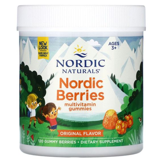 Витаминно-минеральный комплекс Nordic Naturals Nordic Berries 120 Gummies Berries