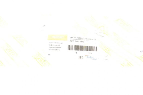 Отражатель бампера заднего Skoda Octavia 13-17 R  99451508002 | Зображення 1