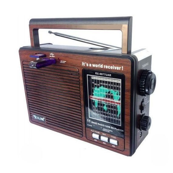 Мощный цифровой портативный FM радиоприемник GOLON всеволновое переносное портативное радио