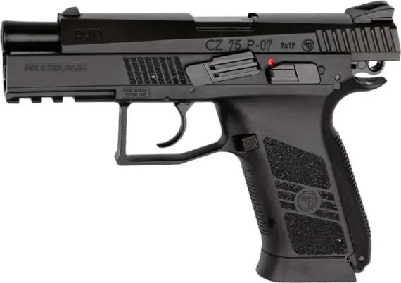 Пістолет пневматичний ASG CZ 75 P-07 Duty. CO2. BB кал. 4.5 мм | Зображення 2