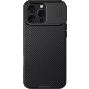 Карбонова накладка Nillkin CamShield Pro Magnetic для Apple iPhone 16 Pro (6.3") Black