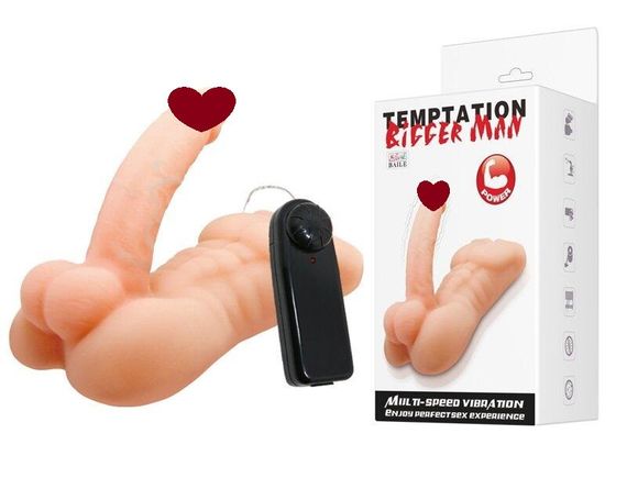 Вібратор TEMPTATION BIGGER MAN, BW-008083 Sex Aura