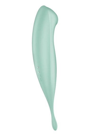 Вакуумний вібратор Satisfyer Twirling Pro+, Мятний | Зображення 5