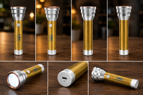 Ручной фонарик S 300 / Ручной фонарик S300 с зарядкой от Type-C / LED-фонарь UKC Luminous S300 | Зображення 3