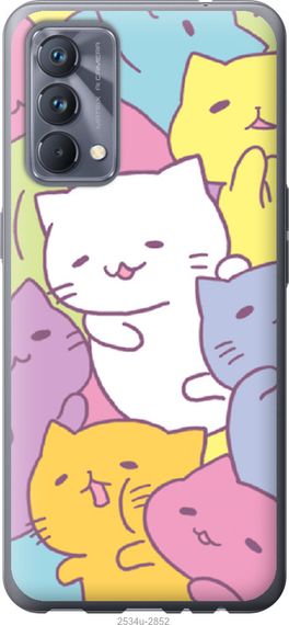 Чехол на Realme GT Master Котики "2534u-2852-17620"