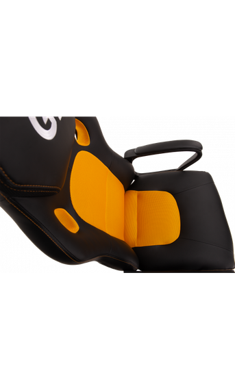 Кресло геймерское GT Racer X-2640 BlackYellow | Зображення 9
