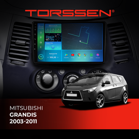 Штатна магнітола Torssen Mitsubishi Grandis 03-11 F9432 4G Carplay DSP