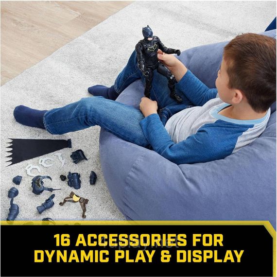 Оригинал DC Comics Batman Adventures Action Figure Бэтмен 30 см игровая фигурка с комплектом брони | Зображення 5