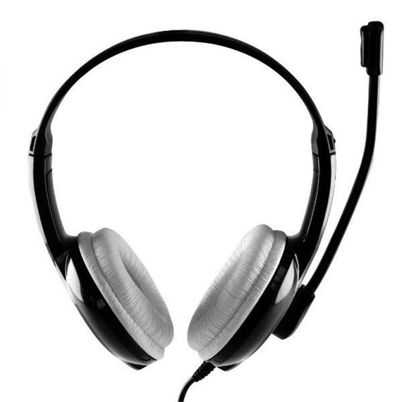 Гарнітура  Media-Tech EPSILION USB, Black-White | Зображення 3