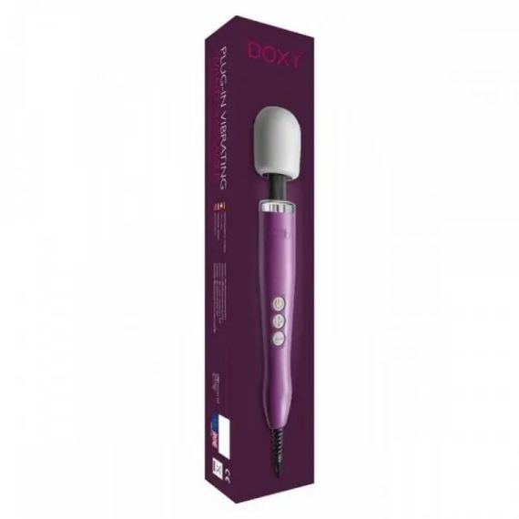 Вибромассажер-Микрофон DOXY Wand Massager, Purple sexstyle | Зображення 2